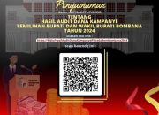 Hasil Audit Dana Kampanye Pilkada Bombana