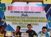 Suasana Musyawarah Desa dan Kelurahan