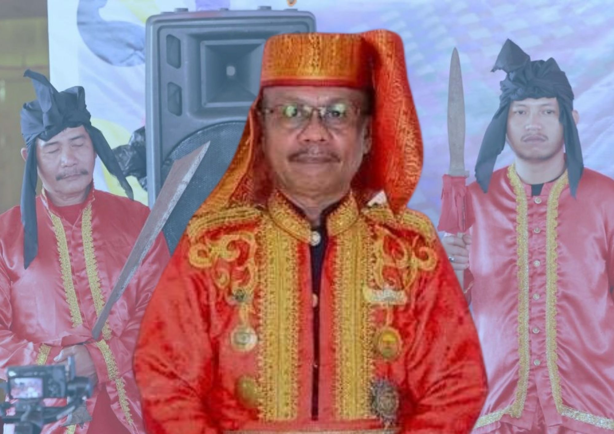 Ketua Majelis Tinggi Adat, PYM. Apua Mokole Alfian Pimpie, SH., M.AP