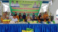 Dinas Ketahanan Pangan Bombana menggelar Gerakan Pangan Murah Keliling untuk membantu masyarakat mendapatkan bahan pokok lebih terjangkau sekaligus menekan inflasi menjelang Ramadan dan Idul Fitri 2026.