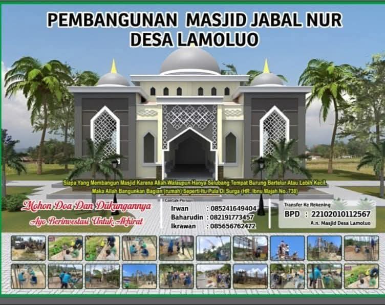 Masjid Jabal Nur, Desa Lamoluo, Konawe Kepulauan