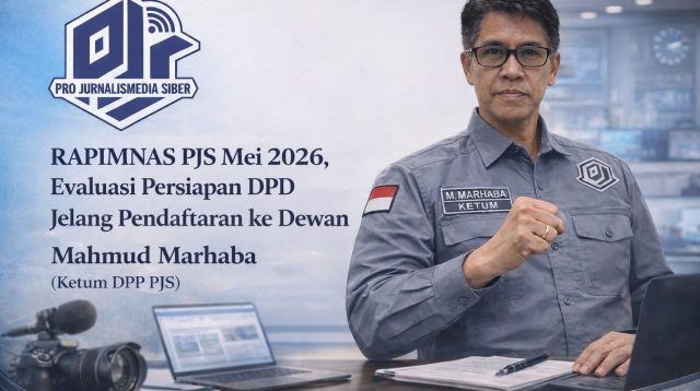 Ketua Umum DPP PJS, Mahmud Marhaba,