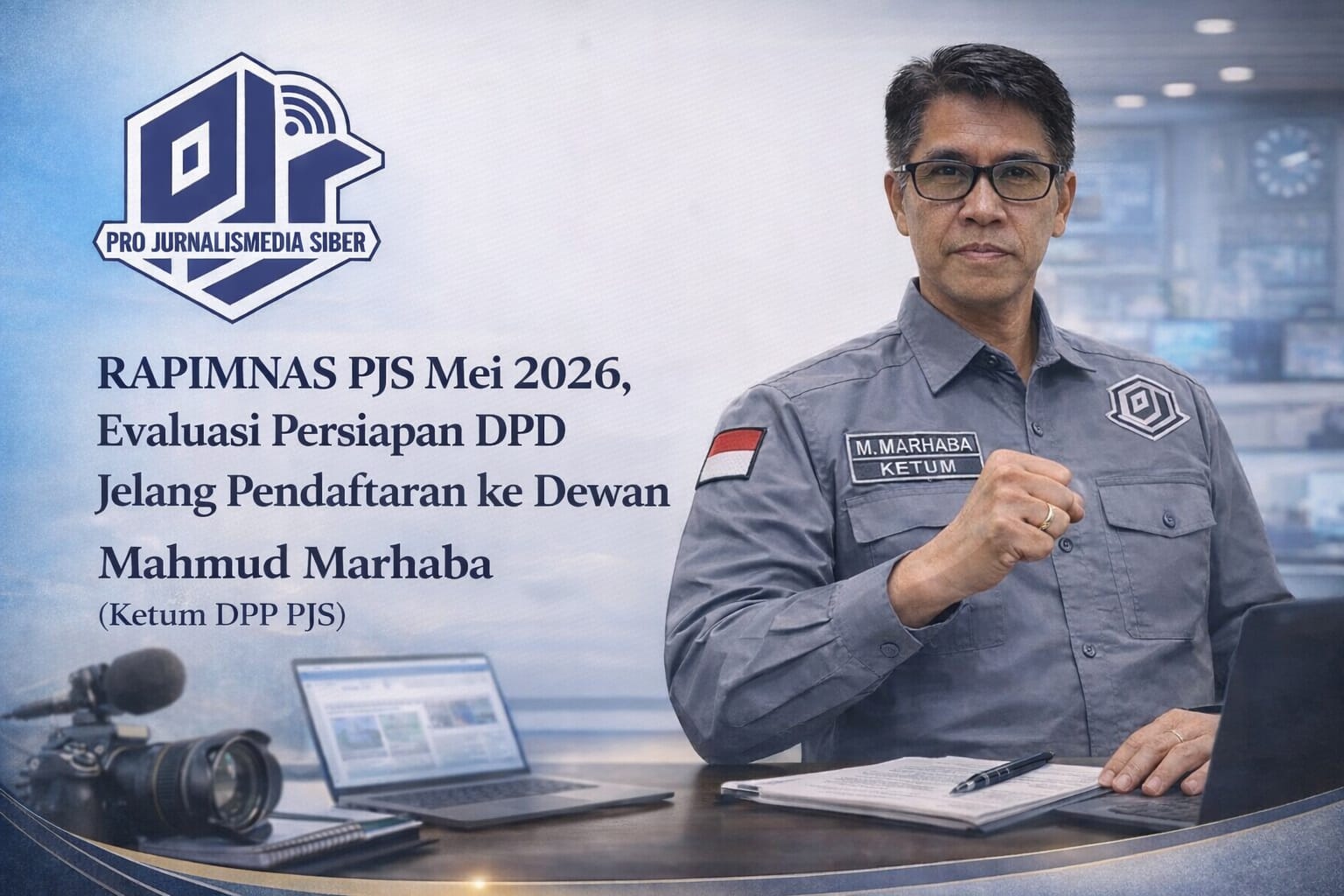 Ketua Umum DPP PJS, Mahmud Marhaba,