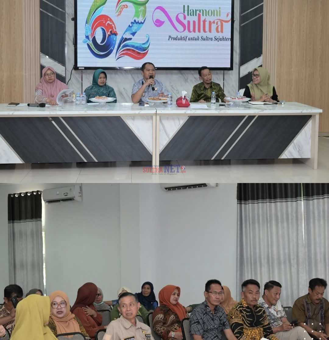 Suasana Rapat Koordinasi Persiapan Harmoni Sultra 2026