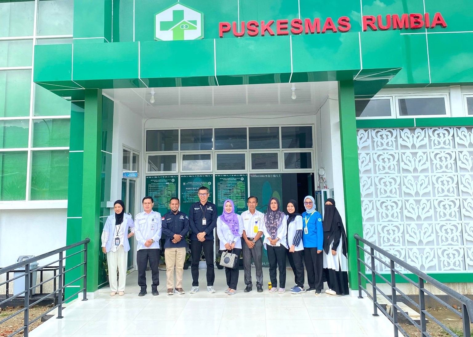 Tim Ombudsman Republik Indonesia melakukan peninjauan pelayanan kesehatan di Puskesmas Rumbia, Kabupaten Bombana.