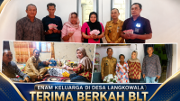 Pemerintah Desa Langkowala, Kecamatan Wawonii Barat, Kabupaten Konawe Kepulauan, menyalurkan Bantuan Langsung Tunai Dana Desa (BLT DD) Tahun Anggaran 2026