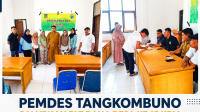 Aparat Pemerintah Desa Tangkombuno bersama penerima manfaat saat penyaluran BLT Dana Desa Tahun 2026. Sebanyak 15 KPM menerima bantuan sebesar Rp1,2 juta untuk periode enam bulan.