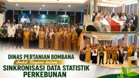 Dinas Pertanian Bombana mengambil bagian dalam Pertemuan Sinkronisasi Data Statistik Perkebunan ASEM 2025 sebagai upaya mendukung penyusunan program pembangunan perkebunan yang tepat sasaran dan berkelanjutan di Sulawesi Tenggara.