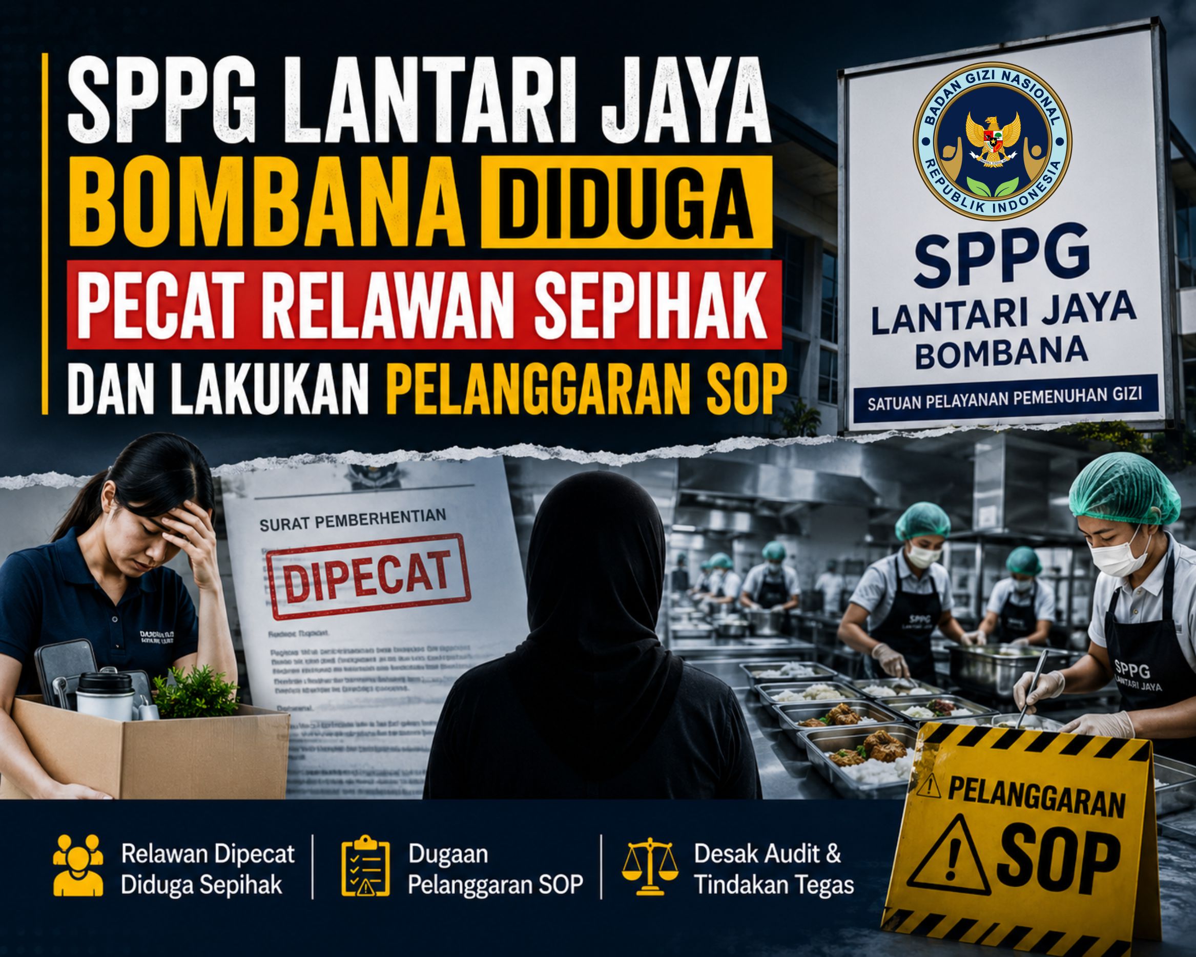 Ilustrasi SPPG, Gambar Dihasilkan AI