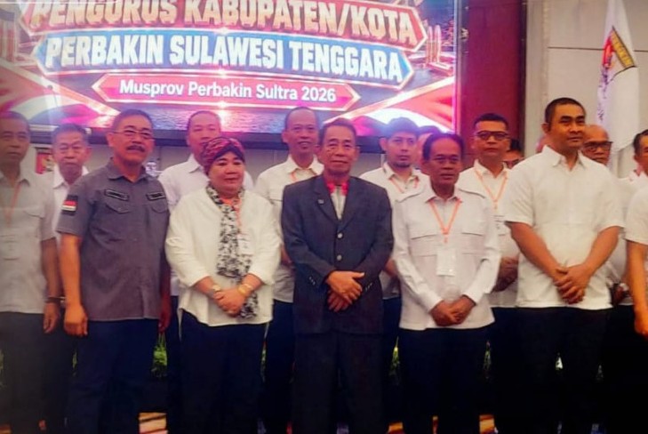 Sekda Bombana Syahrun resmi memimpin PERBAKIN Bombana periode 2026–2030. Kepengurusan baru diarahkan memperkuat organisasi dan pembinaan atlet menembak.