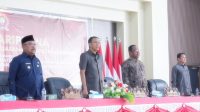 Bupati Bombana Burhanuddin menyampaikan rancangan KUA-PPAS 2027 dengan proyeksi pendapatan Rp742,42 miliar dan belanja Rp708,34 miliar. Anggaran diarahkan untuk mendukung pertanian, perikanan, infrastruktur, pelayanan publik, dan reformasi birokrasi.
