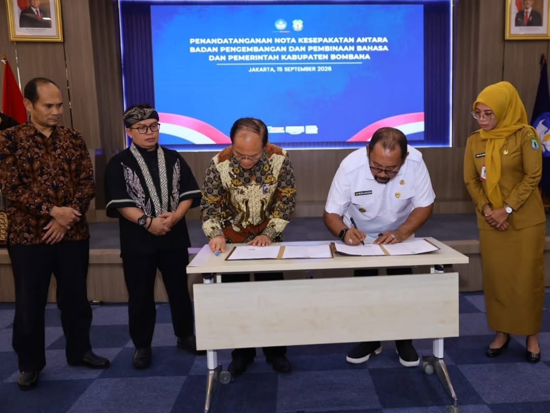 Pemkab Bombana dan Badan Bahasa memperkuat kerja sama untuk pelestarian bahasa daerah, peningkatan literasi, pendidikan, penerjemahan, dan pengembangan talenta.