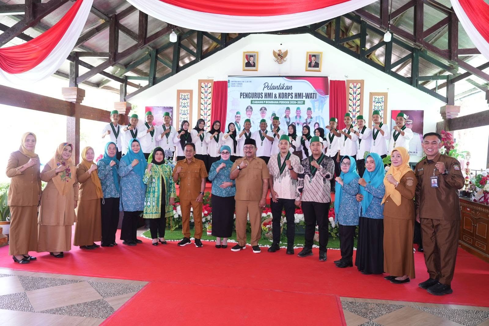 Bupati Bombana Burhanuddin mendorong HMI dan KOHATI Cabang Persiapan Bombana menjadi ruang lahirnya gagasan dan calon pemimpin masa depan daerah.