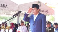 Sekda Bombana Syahrun memimpin Upacara Hari Kesaktian Pancasila 2026 dengan tema Pancasila Pemersatu Bangsa untuk memperkuat persatuan dan kebangsaan.