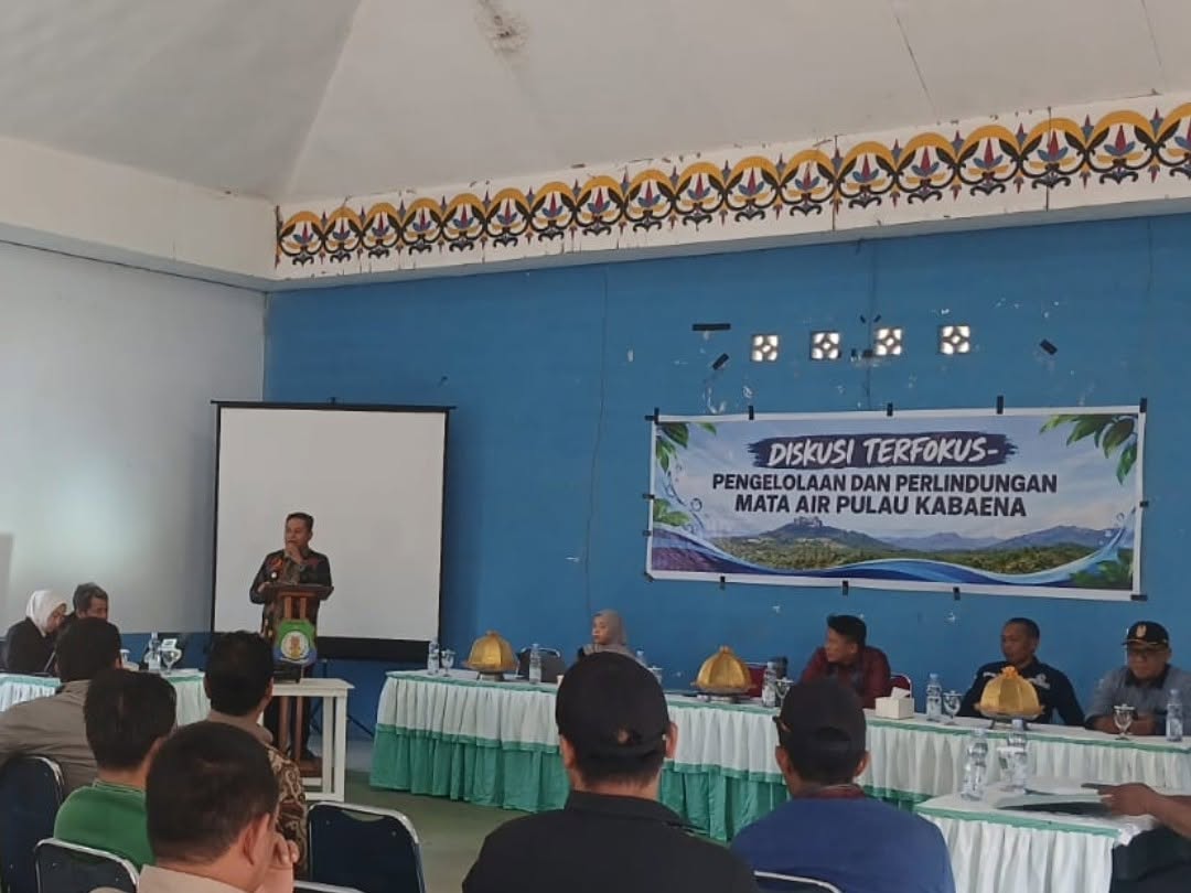 Wakil Bupati Bombana Ahmad Yani mendorong hasil identifikasi sumber mata air di Pulau Kabaena ditindaklanjuti melalui verifikasi, pemetaan sempadan, dan perlindungan kawasan.